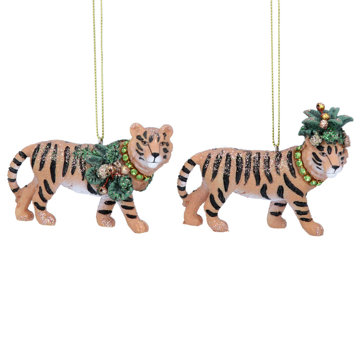 Tropical Tiger Christmas Decoration - part of the Gifts Finder Christmas Trees & Decorations collection