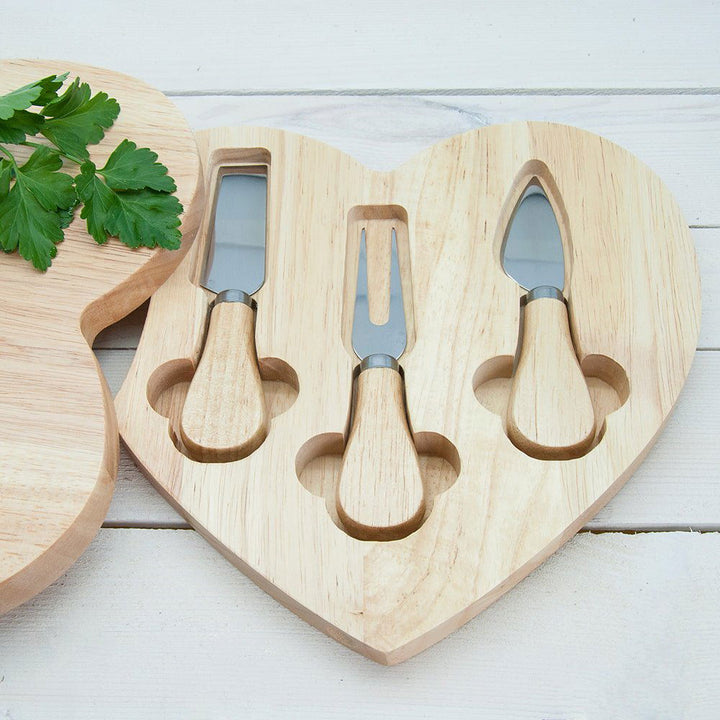 'All You Need is Love' Heart Cheese Board () available to buy now at www.giftsfinder.co.uk