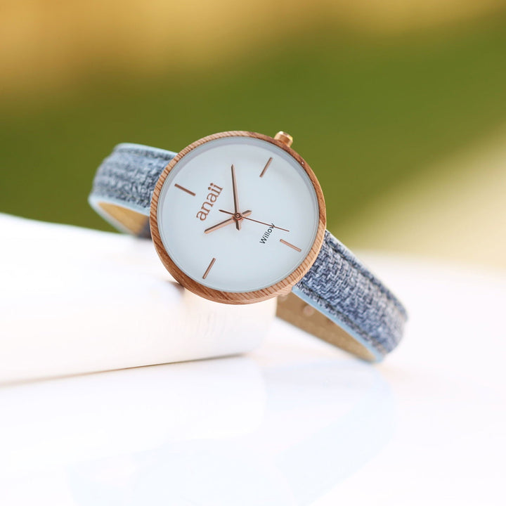 Buy Personalised Anaii Watch - Lake Blue available now at www.giftsfinder.co.uk