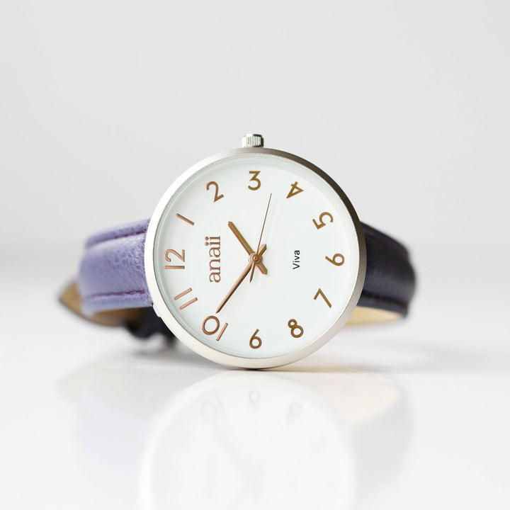 Buy Personalised Anaii Watch In Orchid Purple available now at www.giftsfinder.co.uk