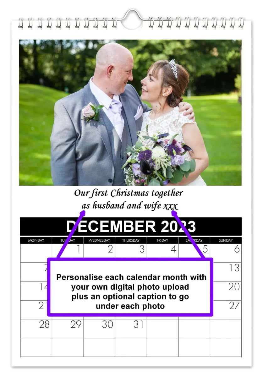 2027 Personalised Photo Calendar - part of the Personalised Photo Calendars collection