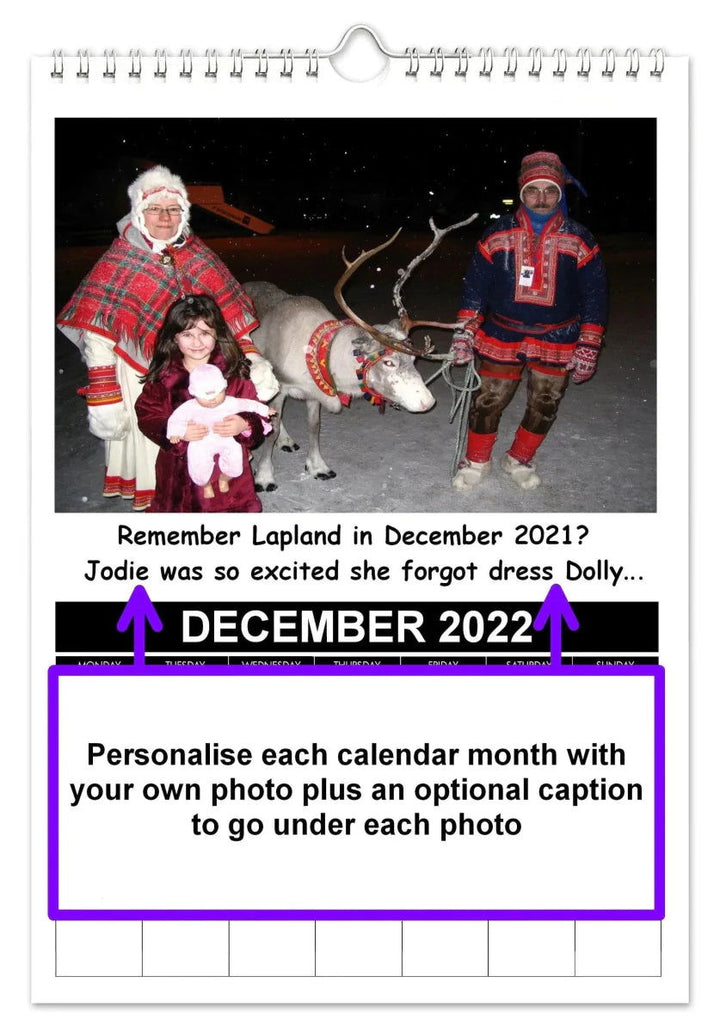 2025 Personalised Calendars | Personalised Photo Calendars image 3