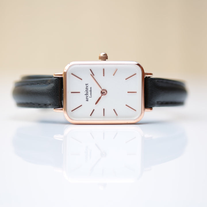 Buy Personalised Ladies Architect Lille Brilliant White Watch - Handwriting Engraved available now at www.giftsfinder.co.uk