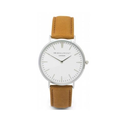 Buy Personalised Mr Beaumont London Watch Tan at www.giftsfinder.co.uk