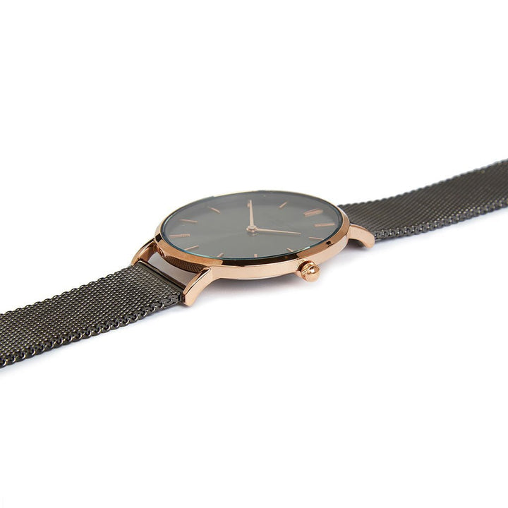 Buy Personalised Elie Beaumont Dark Grey Ladies Watch available now at www.giftsfinder.co.uk