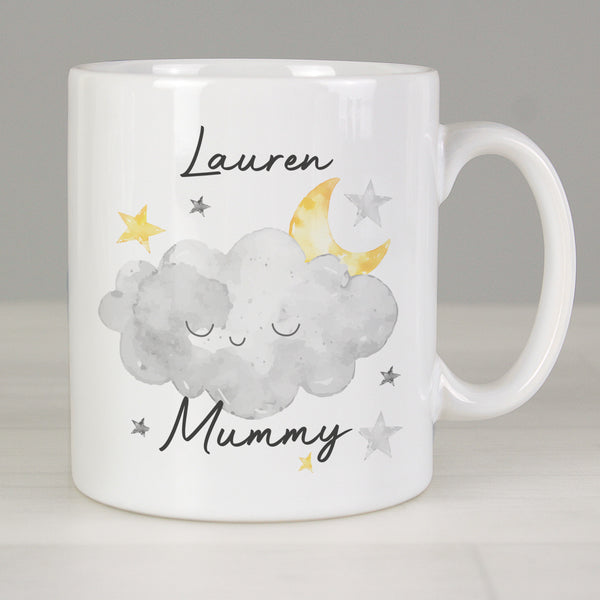 Buy Personalised Mummy Cloud Mug at www.giftsfinder.co.uk