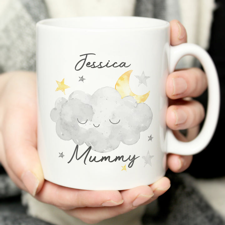 Buy Personalised Mummy Cloud Mug at www.giftsfinder.co.uk