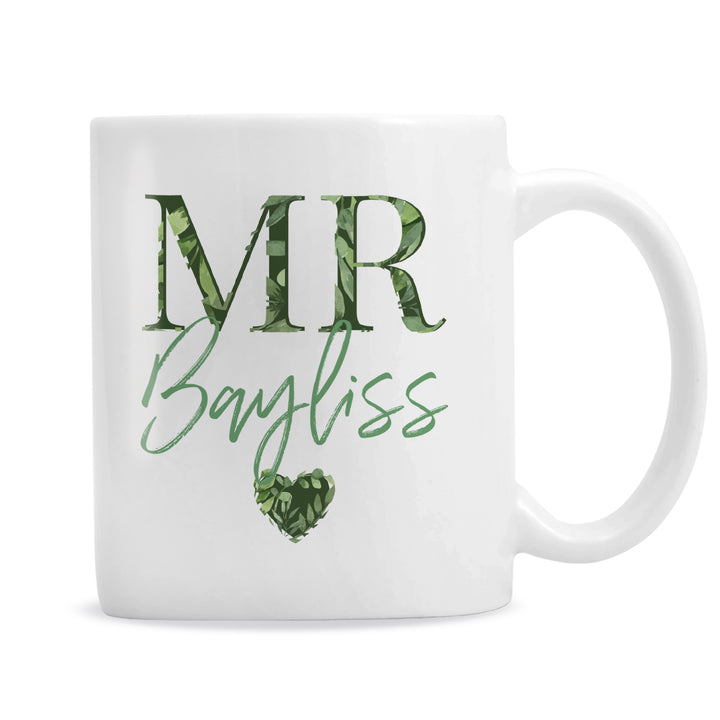 Buy Personalised Mr Foliage Mug at www.giftsfinder.co.uk