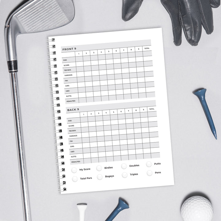 Buy Personalised A5 Golf Log Book available now at www.giftsfinder.co.uk