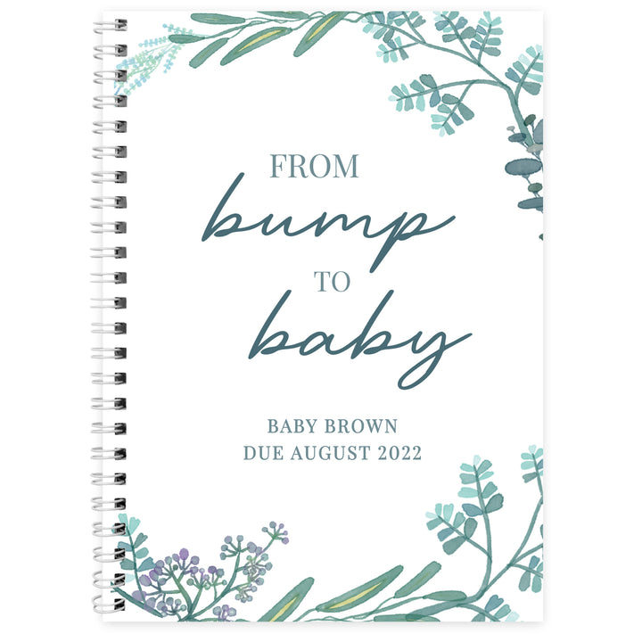 Buy Personalised Pregnancy A5 Journal at www.giftsfinder.co.uk