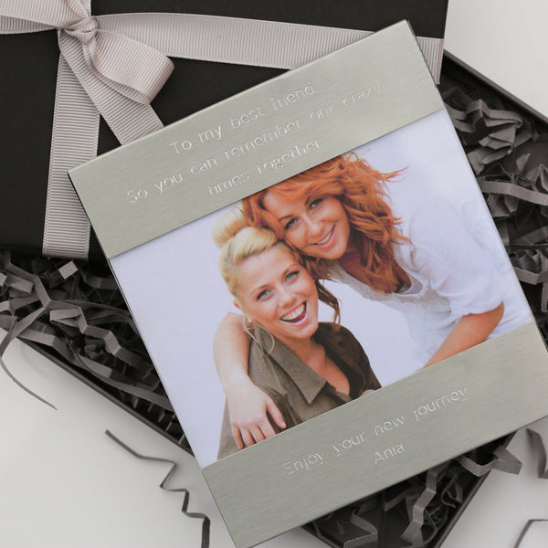 Personalised Modern Photo Frame - 