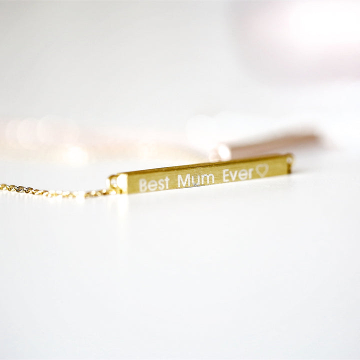 Personalised Horizontal Necklace - 