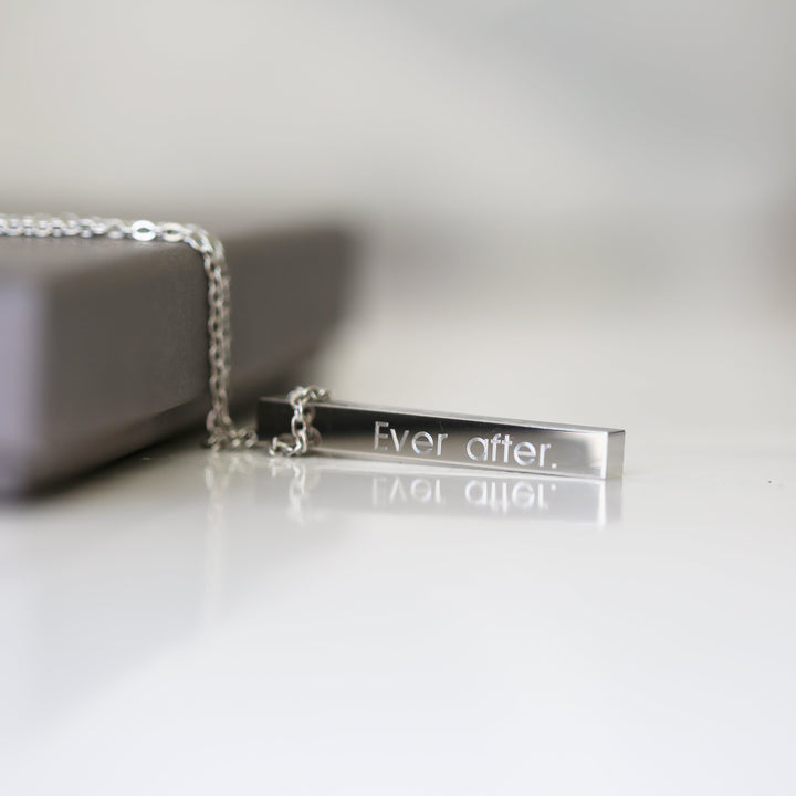 Personalised Bar Necklace - 