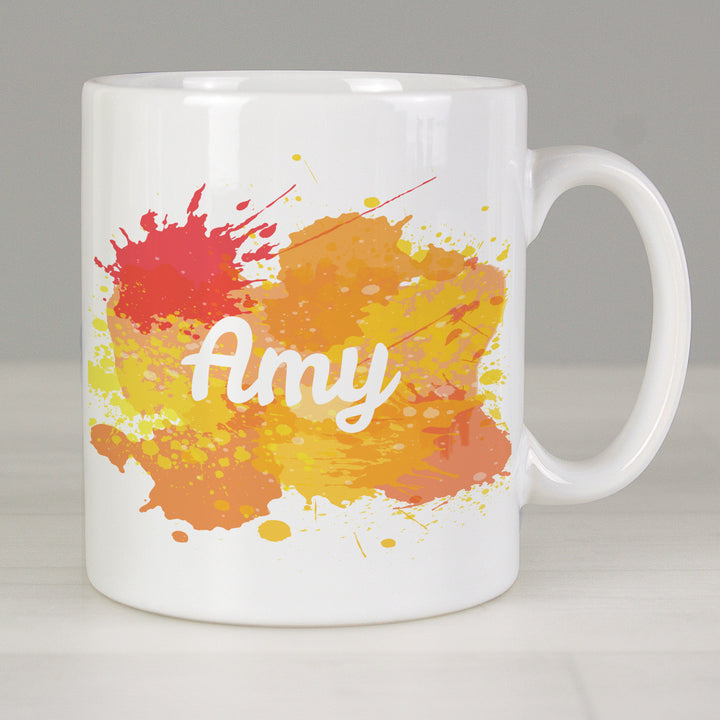 Personalised Splash Mug in gift category Personalised Mugs