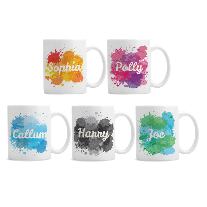 Personalised Splash Mug in gift category Personalised Mugs