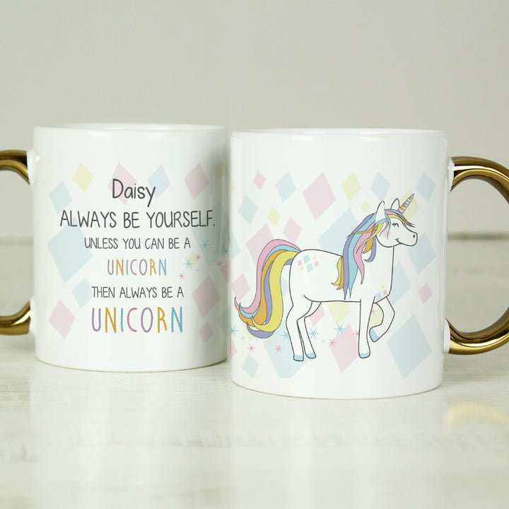 Personalised Always Be A Unicorn Mug in gift category 