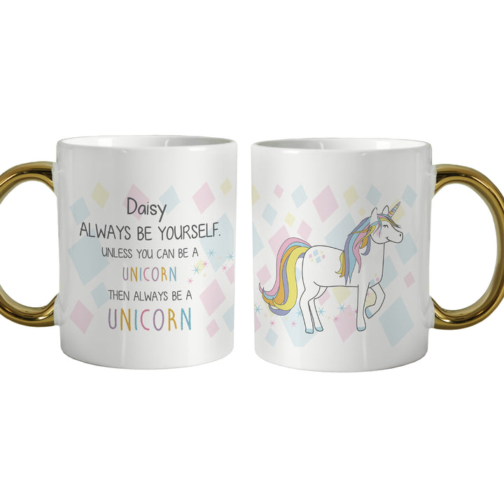 Personalised Always Be A Unicorn Mug in gift category 