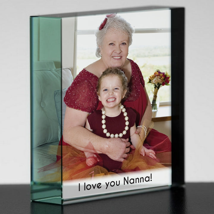 Buy Personalised Photo Upload Crystal Token at www.giftsfinder.co.uk