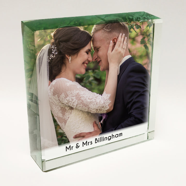 Buy Personalised Photo Upload Crystal Token at www.giftsfinder.co.uk