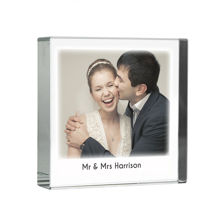 Buy Personalised Photo Upload Crystal Token at www.giftsfinder.co.uk