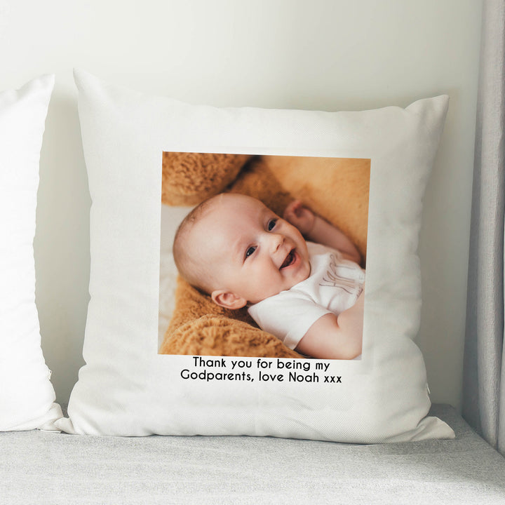 Buy Personalised Photo Upload Cushion at www.giftsfinder.co.uk