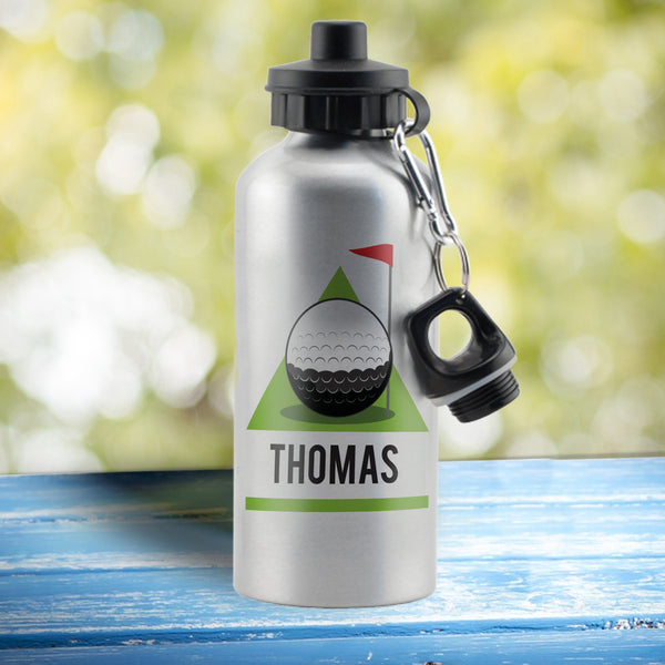 Buy Personalised Golf Green Drinks Bottle available now at www.giftsfinder.co.uk