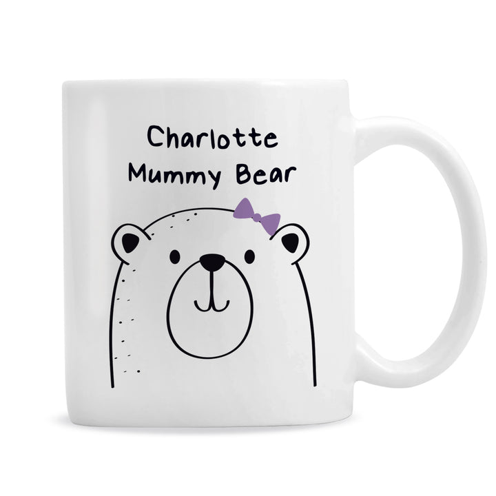 Buy Personalised Mummy Bear Mug at www.giftsfinder.co.uk