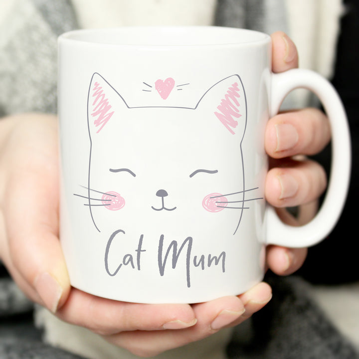 Buy Personalised Cat Mum Mug available now at www.giftsfinder.co.uk