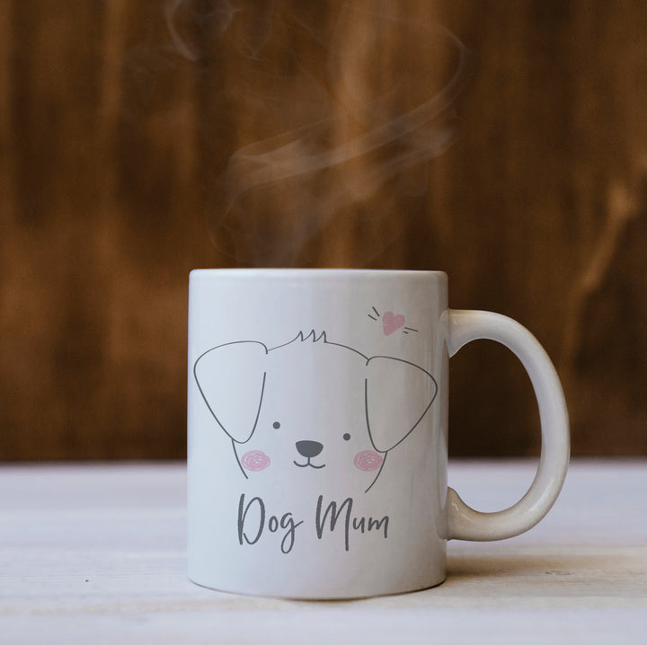 Buy Personalised Dog Mum Mug available now at www.giftsfinder.co.uk