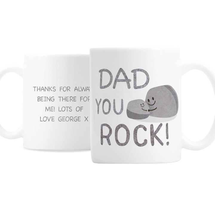 Personalised You Rock Mug in gift category Personalised Mugs