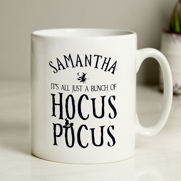 Buy Personalised Halloween Hocus Pocus Mug at www.giftsfinder.co.uk