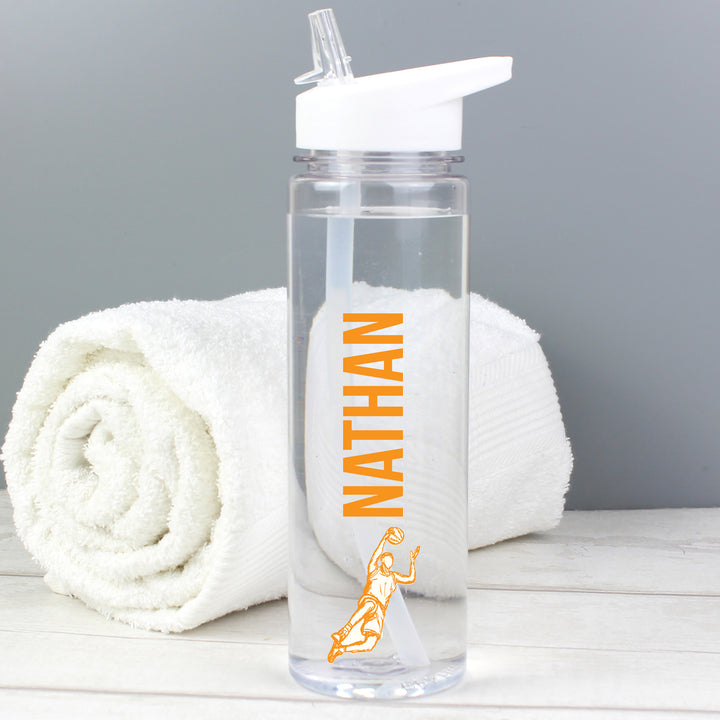 Personalised Sports Name Only Island Water Bottle - part of the Gifts Finder Personalised Water Bottles collection