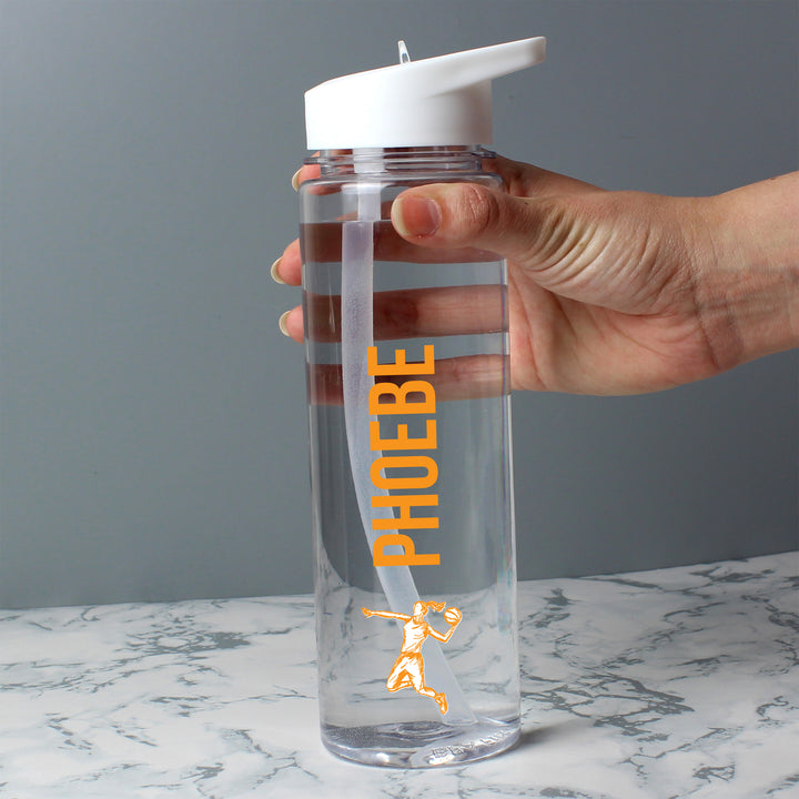 Personalised Sports Name Only Island Water Bottle - part of the Gifts Finder Personalised Water Bottles collection