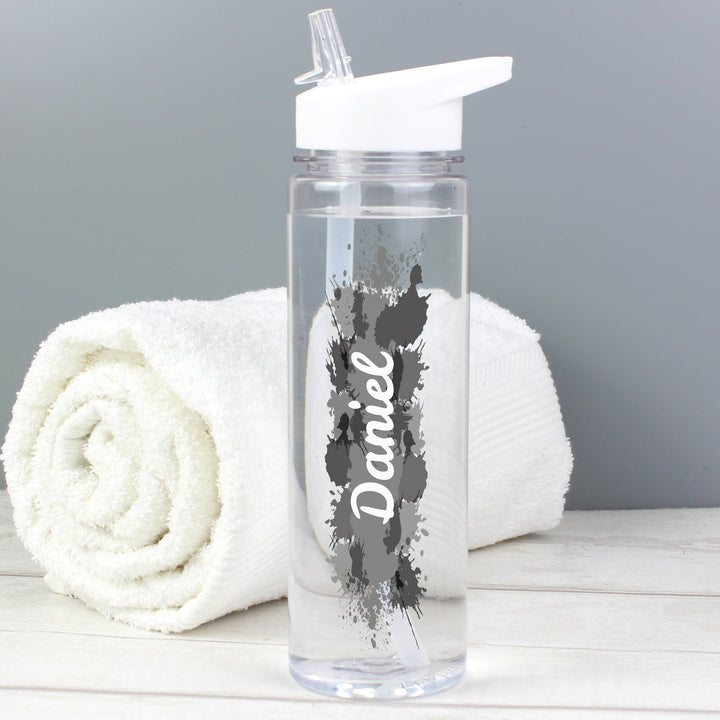 Personalised Splash Name Only Water Bottle in gift category Personalised Drinks Bottles