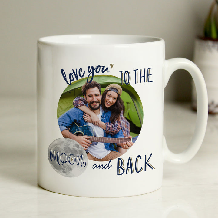 Buy Personalised Moon & Back Photo Upload Mug available now at www.giftsfinder.co.uk