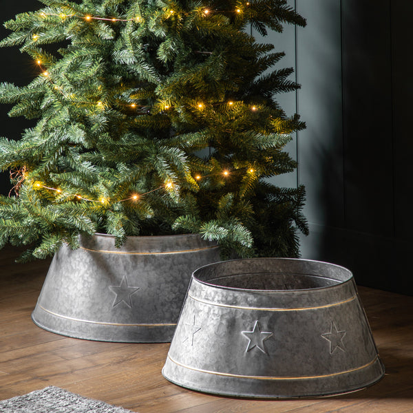 Scandi Style Star Tree Skirt