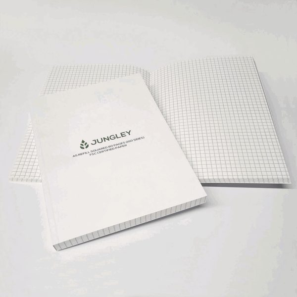 Buy A5 Refill Notebook - Square - Pack of 2 at www.giftsfinder.co.uk