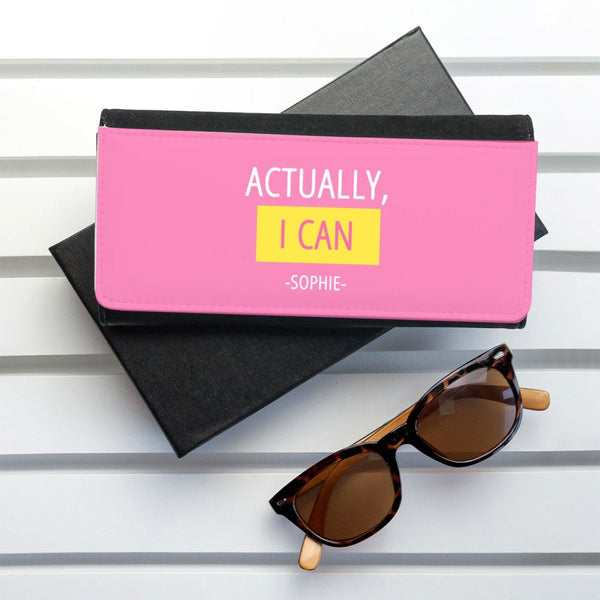 Actually I Can Black Wallet (Personalised Ladies' Wallets) available to buy now at www.giftsfinder.co.uk