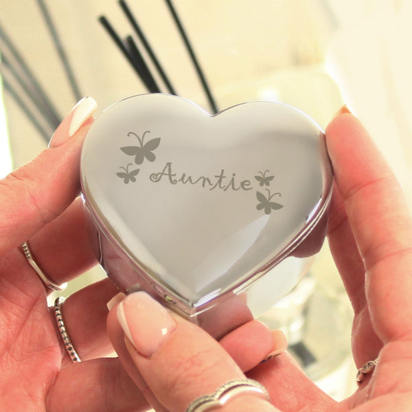 Auntie Heart Trinket Box - available to buy online at www.giftsfinder.co.uk