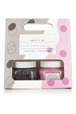 Sunday Rain Bath Crystals Duo Gift Set - part of the  collection