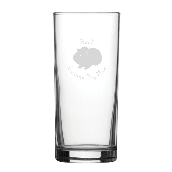 Best Guinea Pig Dad - Engraved Novelty Hiball Glass (Tumblers) available to buy now at www.giftsfinder.co.uk