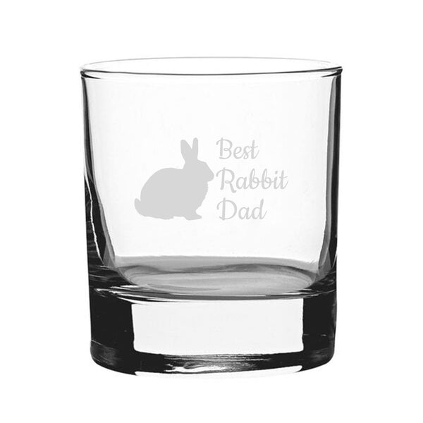 Best Rabbit Mum - Engraved Novelty Whisky Tumbler - available to buy online at www.giftsfinder.co.uk