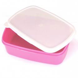 Blank Pink Lunch Box (Personalised Children's Lunch Boxes) available to buy now at www.giftsfinder.co.uk