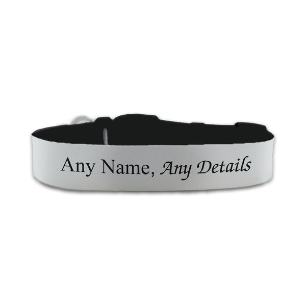 Personalised Small Dog Collar With White Background - part of the  collection