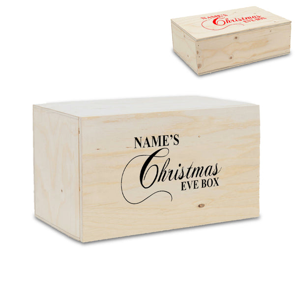 Wooden Christmas Eve Box - part of the  collection