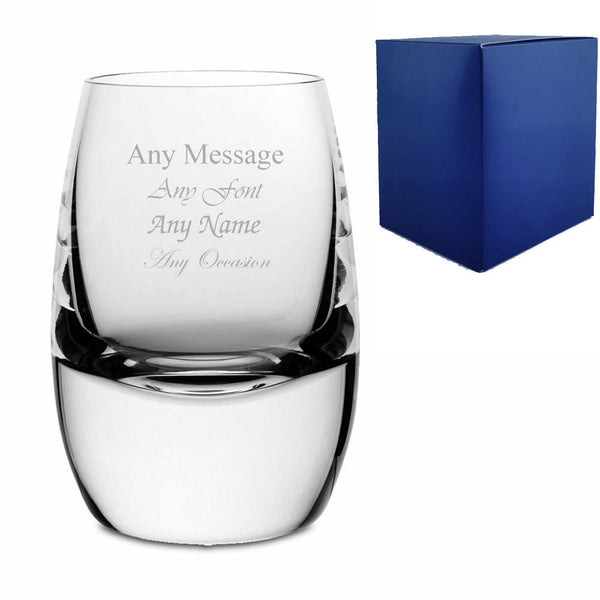 Engraved Heavy Base Miami Double Old Fashioned Whisky Tumbler - part of the Gifts Finder  collection