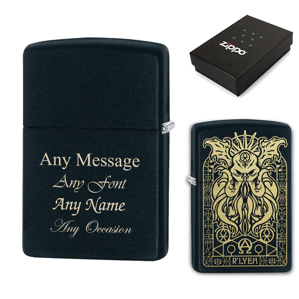 Engraved Monster Official Zippo Windproof Lighter Image 1