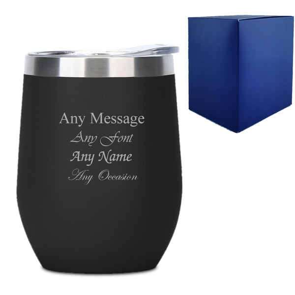 Engraved Black Insulated Travel Cup - part of the Gifts Finder  collection