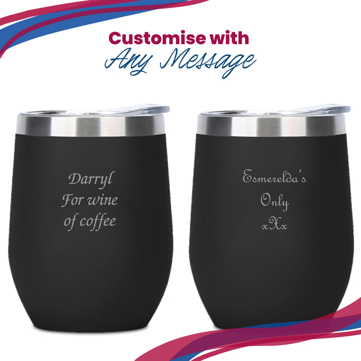 Engraved Black Insulated Travel Cup - part of the Gifts Finder  collection