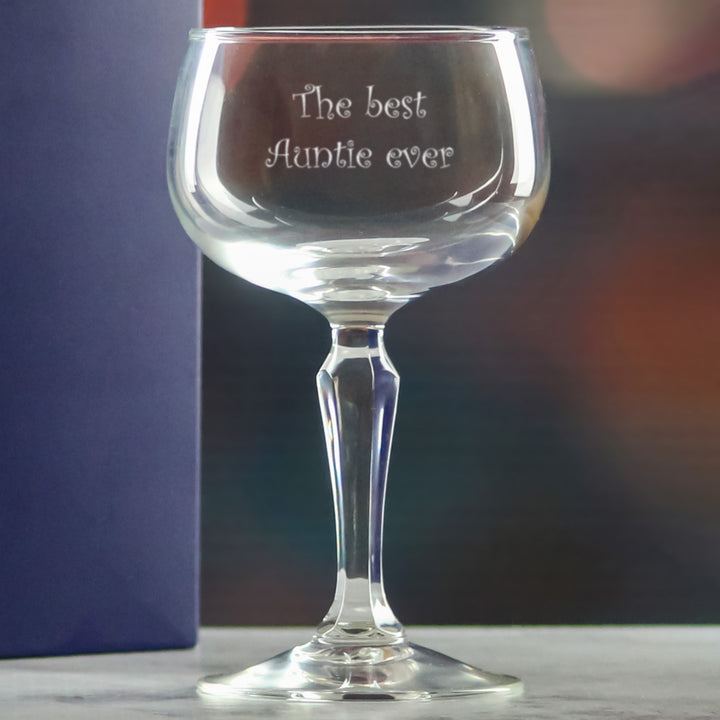 Engraved Monti Sherbet Cocktail Champagne Coupe, Personalise with Any Name or Message